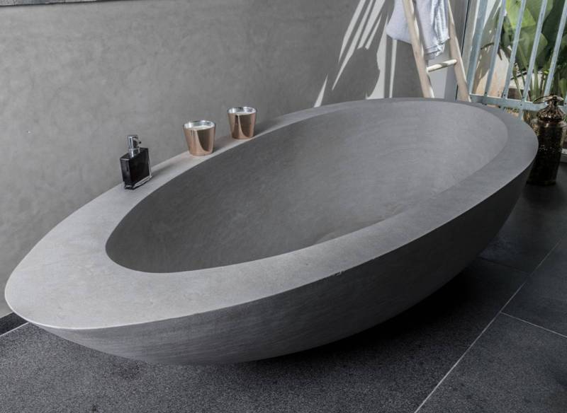 Avallon Grey Stone Bathtub