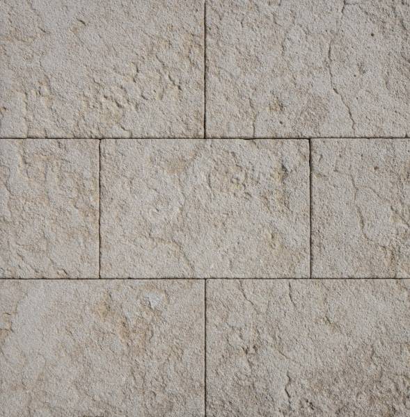 Aged stone texture inspired by historic château floors