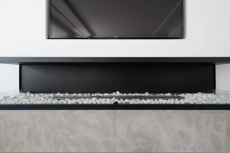 Buy fire place ultra resistant stone cladding material for a minimalist interior at great deal in Montreal, Canada