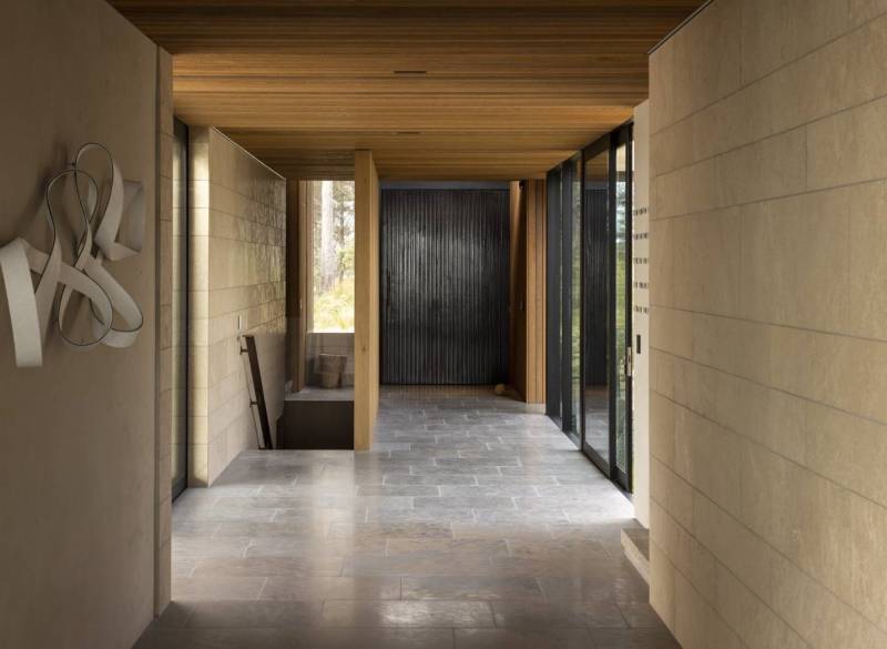 Architecture and design trends in conception of Malibu home, California. Buy high quality coating materials at good price