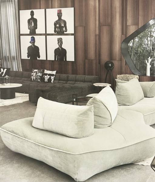 Premium best selling floor cladding : natural gray stone embellished in brushed finish. Buy big slabs of flooring material at great value in Miami Florida. Order now.